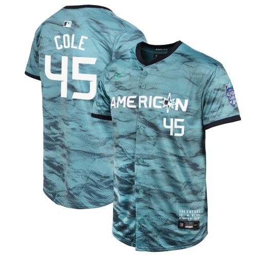 Gerrit Cole American League Nike Youth 2023 MLB All-Star Game Limited Player Jersey - Teal Gerrit Cole American League Nike Youth 2023 MLB All-Star Game Limited Player Jersey - Teal