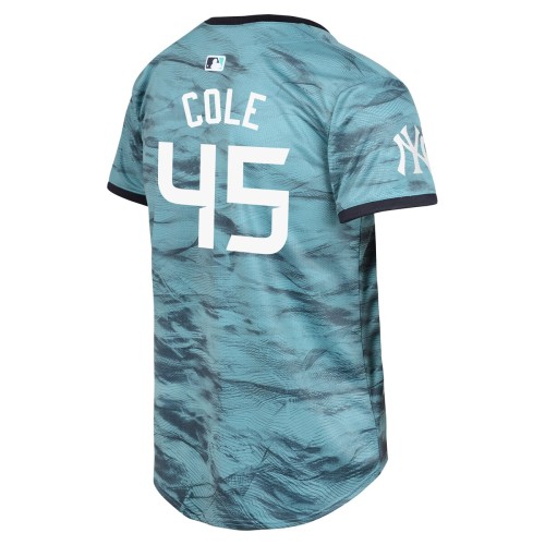 Gerrit Cole American League Nike Youth 2023 MLB All-Star Game Limited Player Jersey - Teal Gerrit Cole American League Nike Youth 2023 MLB All-Star Game Limited Player Jersey - Teal