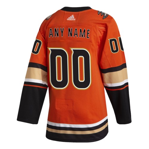 Anaheim Ducks adidas Alternate Authentic Custom Jersey - Orange Anaheim Ducks adidas Alternate Authentic Custom Jersey - Orange
