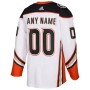 Anaheim Ducks adidas 2020/21 Away Authentic Custom Jersey - White Anaheim Ducks adidas 2020/21 Away Authentic Custom Jersey - White