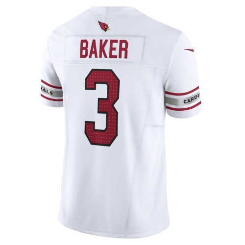 Budda Baker Arizona Cardinals Nike Vapor F.U.S.E. Limited Jersey - White Budda Baker Arizona Cardinals Nike Vapor F.U.S.E. Limited Jersey - White