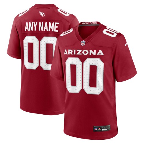 Arizona Cardinals Nike Custom Game Jersey - Cardinal Arizona Cardinals Nike Custom Game Jersey - Cardinal