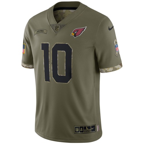 DeAndre Hopkins Arizona Cardinals Nike 2022 Salute To Service Limited Jersey - Olive DeAndre Hopkins Arizona Cardinals Nike 2022 Salute To Service Limited Jersey - Olive