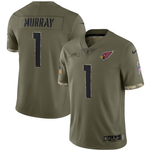 Kyler Murray Arizona Cardinals Nike 2022 Salute To Service Limited Jersey - Olive Kyler Murray Arizona Cardinals Nike 2022 Salute To Service Limited Jersey - Olive
