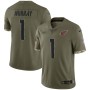 Kyler Murray Arizona Cardinals Nike 2022 Salute To Service Limited Jersey - Olive Kyler Murray Arizona Cardinals Nike 2022 Salute To Service Limited Jersey - Olive