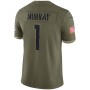 Kyler Murray Arizona Cardinals Nike 2022 Salute To Service Limited Jersey - Olive Kyler Murray Arizona Cardinals Nike 2022 Salute To Service Limited Jersey - Olive