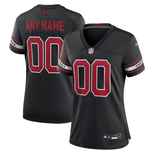Arizona Cardinals Nike Women's Alternate Custom Game Jersey - Black Arizona Cardinals Nike Women's Alternate Custom Game Jersey - Black
