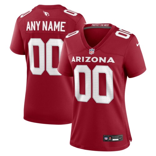 Arizona Cardinals Nike Women's Custom Game Jersey - Cardinal Arizona Cardinals Nike Women's Custom Game Jersey - Cardinal