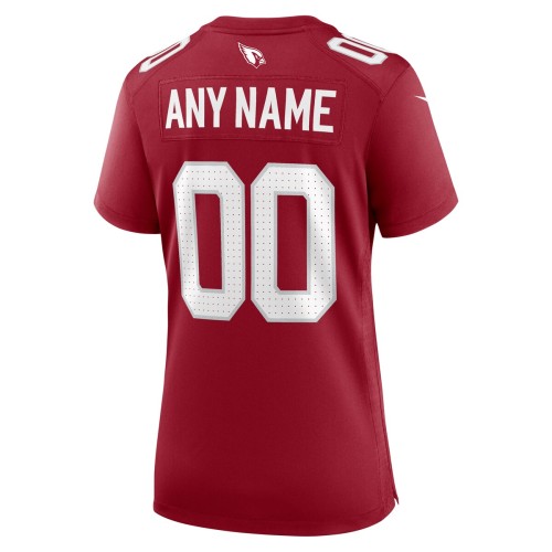 Arizona Cardinals Nike Women's Custom Game Jersey - Cardinal Arizona Cardinals Nike Women's Custom Game Jersey - Cardinal