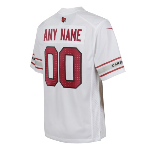 Arizona Cardinals Nike Youth Custom Game Jersey - White Arizona Cardinals Nike Youth Custom Game Jersey - White