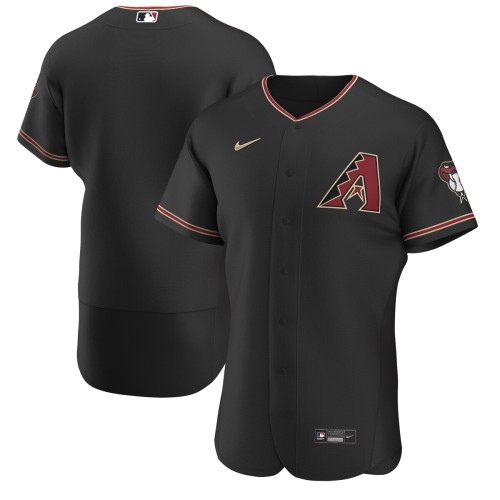 Arizona Diamondbacks Nike Alternate Authentic Team Jersey - Black Arizona Diamondbacks Nike Alternate Authentic Team Jersey - Black