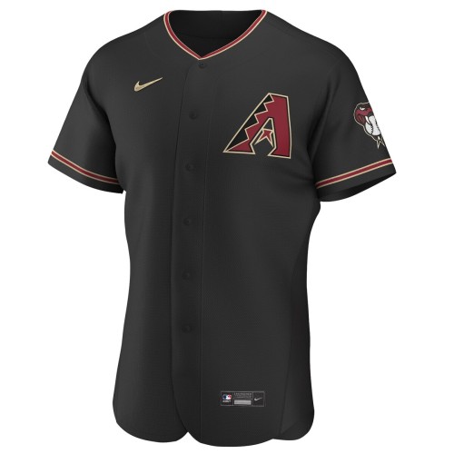 Arizona Diamondbacks Nike Alternate Authentic Team Jersey - Black Arizona Diamondbacks Nike Alternate Authentic Team Jersey - Black