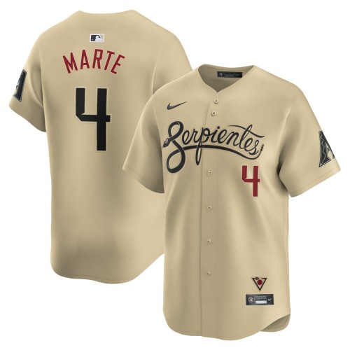 Ketel Marte Arizona Diamondbacks Nike City Connect Limited Player Jersey - Sand Ketel Marte Arizona Diamondbacks Nike City Connect Limited Player Jersey - Sand