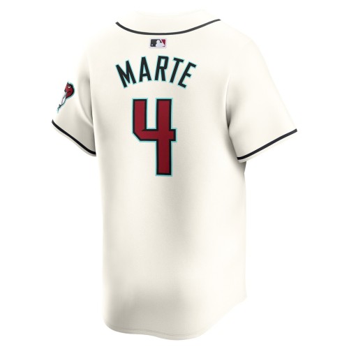 Ketel Marte Arizona Diamondbacks Nike Home Limited Player Jersey - White Ketel Marte Arizona Diamondbacks Nike Home Limited Player Jersey - White