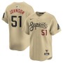 Randy Johnson Arizona Diamondbacks Nike City Connect Retired Player Jersey - Sand Randy Johnson Arizona Diamondbacks Nike City Connect Retired Player Jersey - Sand