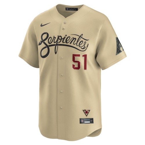 Randy Johnson Arizona Diamondbacks Nike City Connect Retired Player Jersey - Sand Randy Johnson Arizona Diamondbacks Nike City Connect Retired Player Jersey - Sand