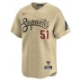 Randy Johnson Arizona Diamondbacks Nike City Connect Retired Player Jersey - Sand Randy Johnson Arizona Diamondbacks Nike City Connect Retired Player Jersey - Sand