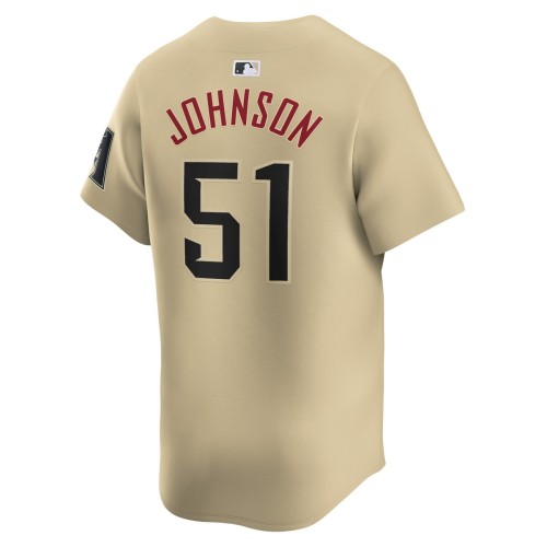 Randy Johnson Arizona Diamondbacks Nike City Connect Retired Player Jersey - Sand Randy Johnson Arizona Diamondbacks Nike City Connect Retired Player Jersey - Sand