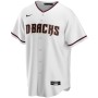 Arizona Diamondbacks Nike Home Replica Custom Jersey - White Arizona Diamondbacks Nike Home Replica Custom Jersey - White