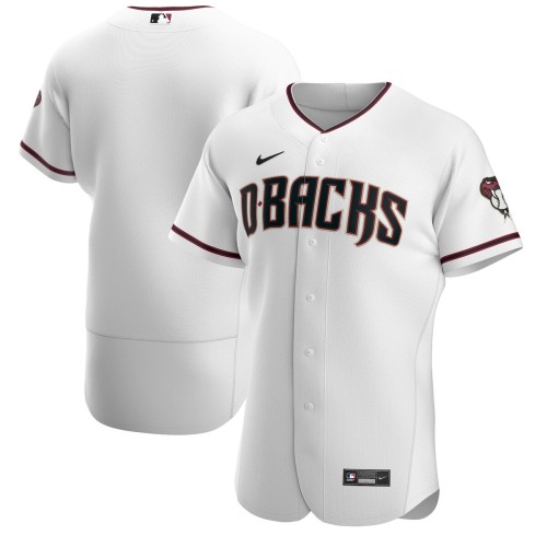 Arizona Diamondbacks Nike Home Authentic Team Jersey - White/Crimson Arizona Diamondbacks Nike Home Authentic Team Jersey - White/Crimson