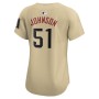 Randy Johnson Arizona Diamondbacks Nike Women's City Connect Retired Player Jersey - Sand Randy Johnson Arizona Diamondbacks Nike Women's City Connect Retired Player Jersey - Sand