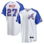 Austin Riley Atlanta Braves Nike 2023 City Connect Replica Player Jersey - White Austin Riley Atlanta Braves Nike 2023 City Connect Replica Player Jersey - White