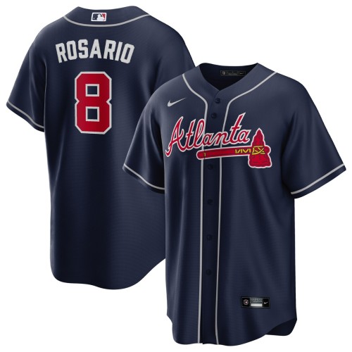 Eddie Rosario Atlanta Braves Nike Alternate Replica Player Jersey - Navy Eddie Rosario Atlanta Braves Nike Alternate Replica Player Jersey - Navy