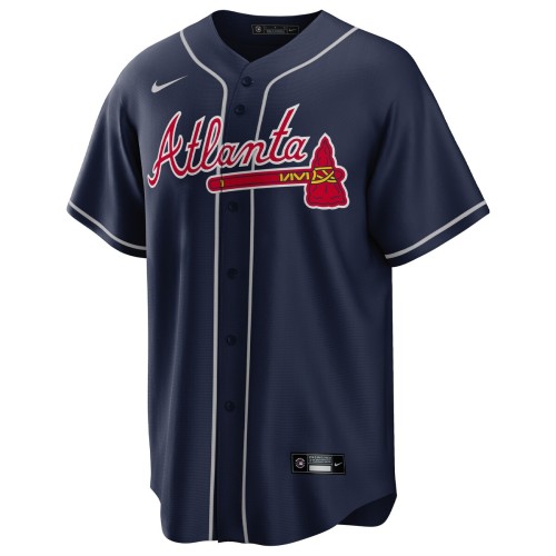 Eddie Rosario Atlanta Braves Nike Alternate Replica Player Jersey - Navy Eddie Rosario Atlanta Braves Nike Alternate Replica Player Jersey - Navy
