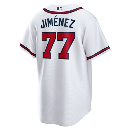 Joe Jiménez Atlanta Braves Nike Home Replica Player Jersey - White Joe Jiménez Atlanta Braves Nike Home Replica Player Jersey - White