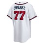 Joe Jiménez Atlanta Braves Nike Home Replica Player Jersey - White Joe Jiménez Atlanta Braves Nike Home Replica Player Jersey - White