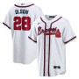 Matt Olson Atlanta Braves Nike Home Replica Player Jersey - White Matt Olson Atlanta Braves Nike Home Replica Player Jersey - White
