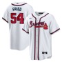 Max Fried Atlanta Braves Nike Home Replica Player Jersey - White Max Fried Atlanta Braves Nike Home Replica Player Jersey - White
