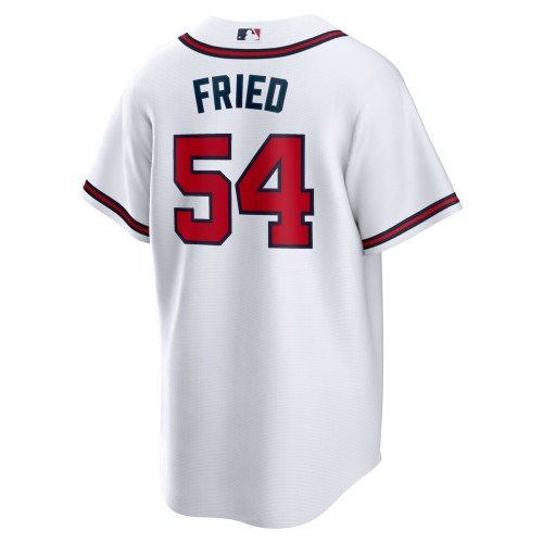 Max Fried Atlanta Braves Nike Home Replica Player Jersey - White Max Fried Atlanta Braves Nike Home Replica Player Jersey - White