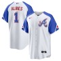 Ozzie Albies Atlanta Braves Nike 2023 City Connect Replica Player Jersey - White Ozzie Albies Atlanta Braves Nike 2023 City Connect Replica Player Jersey - White
