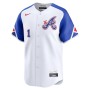 Ozzie Albies Atlanta Braves Nike City Connect Limited Player Jersey - White Ozzie Albies Atlanta Braves Nike City Connect Limited Player Jersey - White