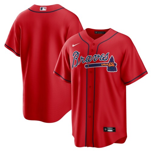 Atlanta Braves Nike Alternate Replica Team Jersey - Red Atlanta Braves Nike Alternate Replica Team Jersey - Red