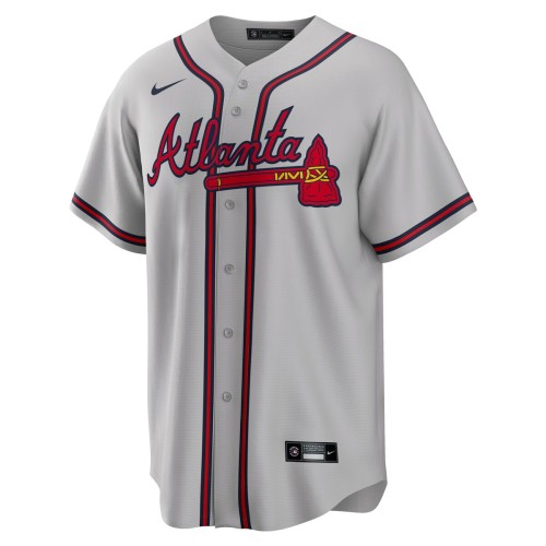 Ronald Acuna Jr. Atlanta Braves Nike Road Replica Player Name Jersey - Gray Ronald Acuna Jr. Atlanta Braves Nike Road Replica Player Name Jersey - Gray