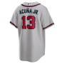 Ronald Acuna Jr. Atlanta Braves Nike Road Replica Player Name Jersey - Gray Ronald Acuna Jr. Atlanta Braves Nike Road Replica Player Name Jersey - Gray