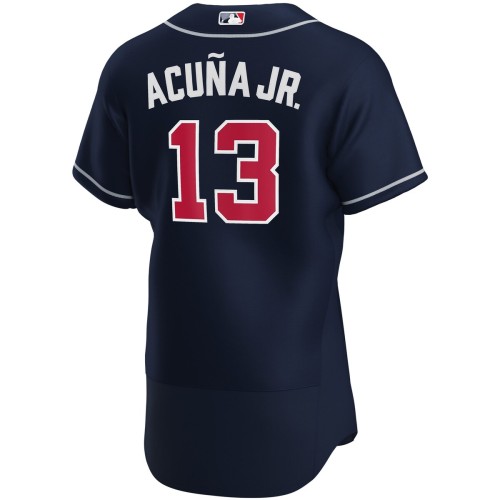 Ronald Acuna Jr. Atlanta Braves Nike Alternate Authentic Player Jersey - Navy Ronald Acuna Jr. Atlanta Braves Nike Alternate Authentic Player Jersey - Navy