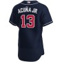 Ronald Acuna Jr. Atlanta Braves Nike Alternate Authentic Player Jersey - Navy Ronald Acuna Jr. Atlanta Braves Nike Alternate Authentic Player Jersey - Navy