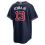 Ronald Acuna Jr. Atlanta Braves Nike Alternate Replica Player Name Jersey - Navy Ronald Acuna Jr. Atlanta Braves Nike Alternate Replica Player Name Jersey - Navy