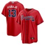 Ronald Acuna Jr. Atlanta Braves Nike Alternate Replica Player Name Jersey - Red Ronald Acuna Jr. Atlanta Braves Nike Alternate Replica Player Name Jersey - Red