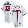 Ronald Acuna Jr. Atlanta Braves Nike Home Replica Player Name Jersey - White Ronald Acuna Jr. Atlanta Braves Nike Home Replica Player Name Jersey - White