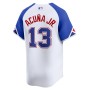 Ronald Acuña Jr. Atlanta Braves Nike City Connect Limited Player Jersey - White