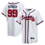 Spencer Strider Atlanta Braves Nike Replica Player Jersey - White Spencer Strider Atlanta Braves Nike Replica Player Jersey - White