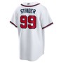 Spencer Strider Atlanta Braves Nike Replica Player Jersey - White Spencer Strider Atlanta Braves Nike Replica Player Jersey - White
