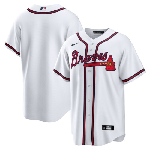 Atlanta Braves Nike Home Blank Replica Jersey - White Atlanta Braves Nike Home Blank Replica Jersey - White