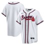 Atlanta Braves Nike Home Blank Replica Jersey - White Atlanta Braves Nike Home Blank Replica Jersey - White