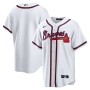 Atlanta Braves Nike Home Replica Team Jersey - White Atlanta Braves Nike Home Replica Team Jersey - White