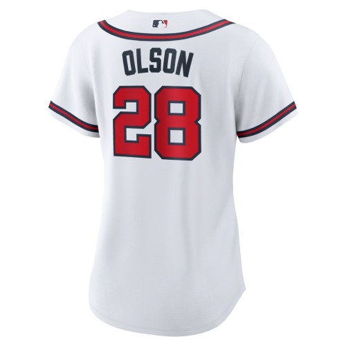 Matt Olson Atlanta Braves Nike Women's Home Replica Player Jersey - White Matt Olson Atlanta Braves Nike Women's Home Replica Player Jersey - White